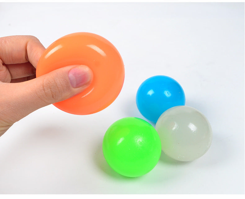 Luminous Sticky Ball Toys Sticky