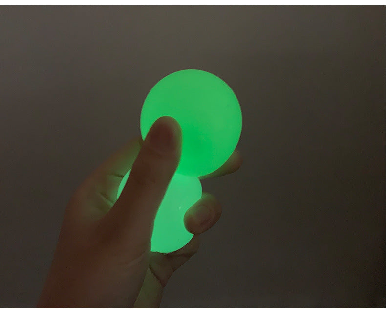 Luminous Sticky Ball Toys Sticky