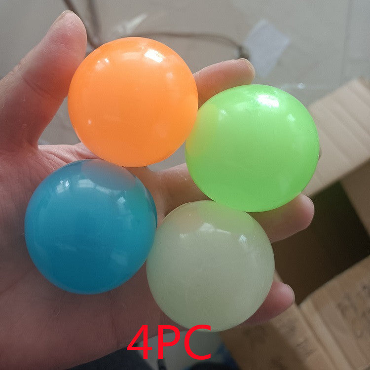 Luminous Sticky Ball Toys Sticky
