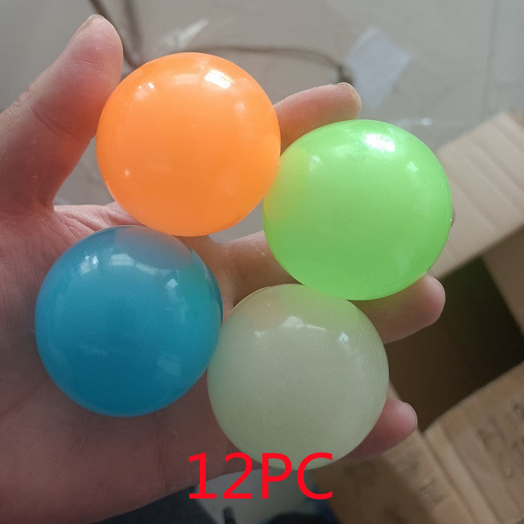 Luminous Sticky Ball Toys Sticky
