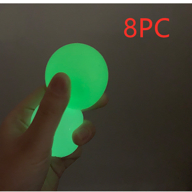 Luminous Sticky Ball Toys Sticky