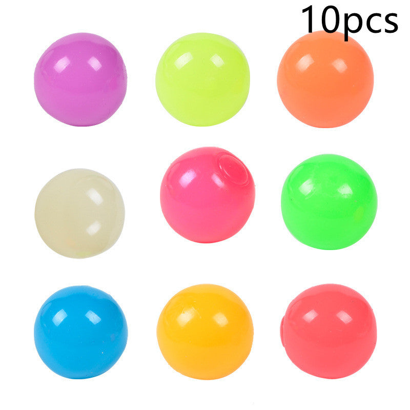 Luminous Sticky Ball Toys Sticky