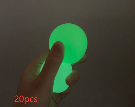 Luminous Sticky Ball Toys Sticky
