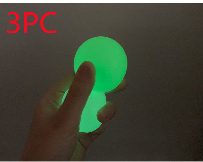 Luminous Sticky Ball Toys Sticky