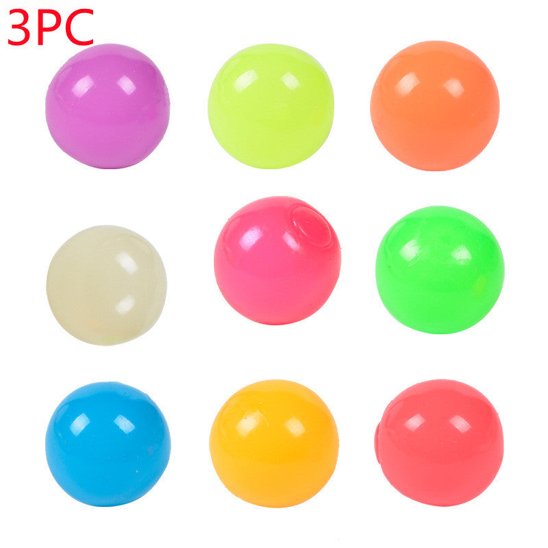 Luminous Sticky Ball Toys Sticky