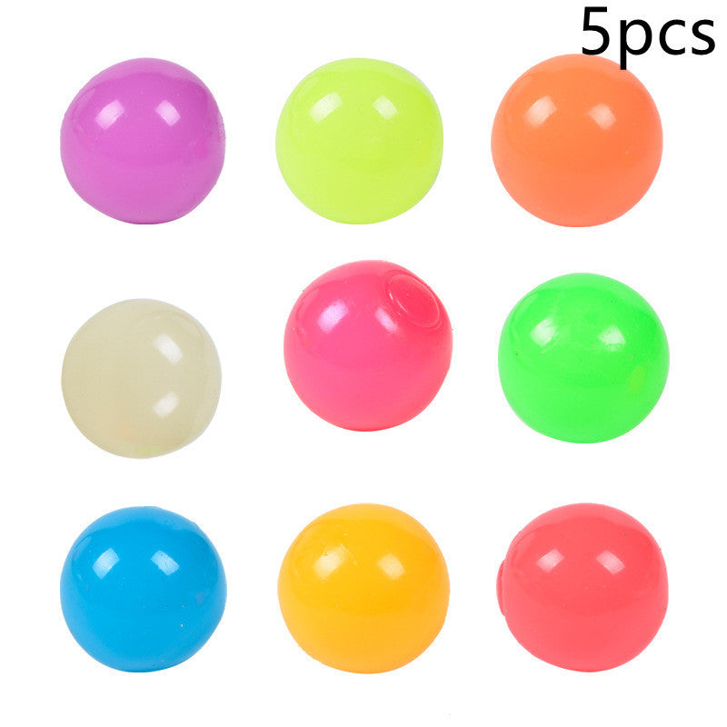 Luminous Sticky Ball Toys Sticky