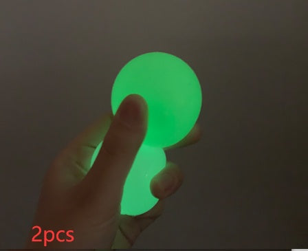 Luminous Sticky Ball Toys Sticky