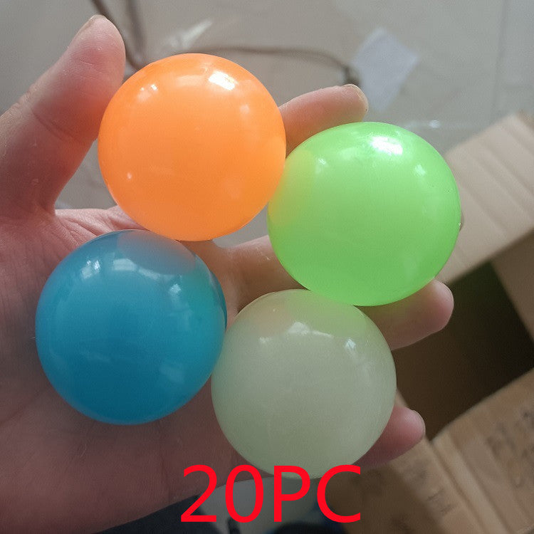Luminous Sticky Ball Toys Sticky