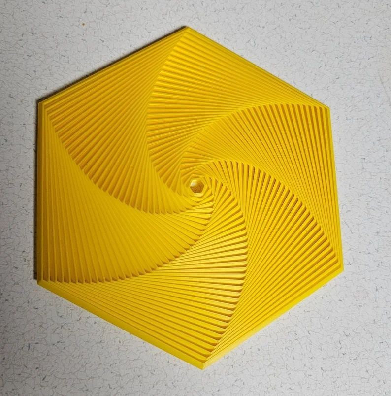 Hexagon Fidget Toy 3D Printing Toy