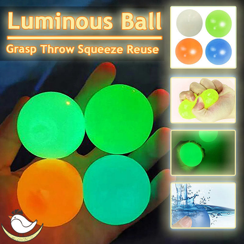 Luminous Sticky Ball Toys Sticky