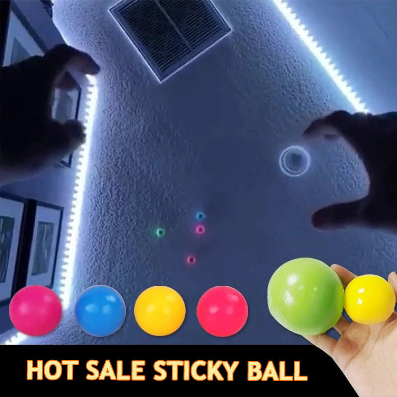 Luminous Sticky Ball Toys Sticky