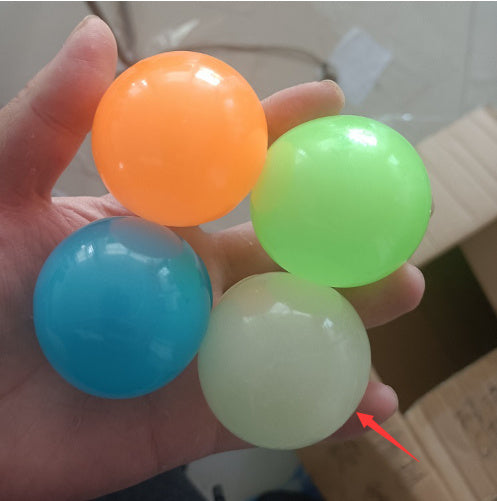 Luminous Sticky Ball Toys Sticky