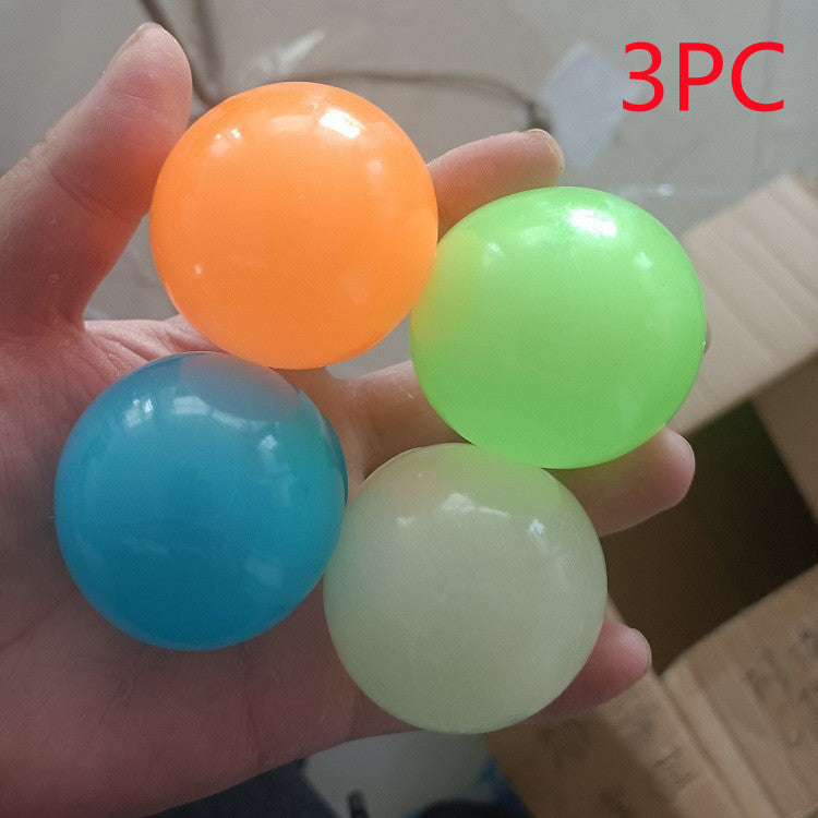Luminous Sticky Ball Toys Sticky
